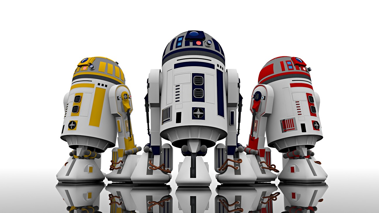 R2D2 and friends