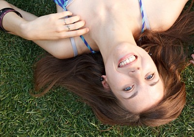 Upside smile